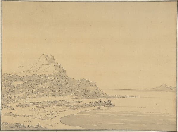 Coastal Landscape — Alexander Cozens