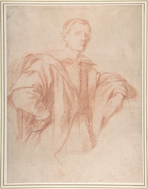 Study for a Portrait of a Man — Guillaume Courtois