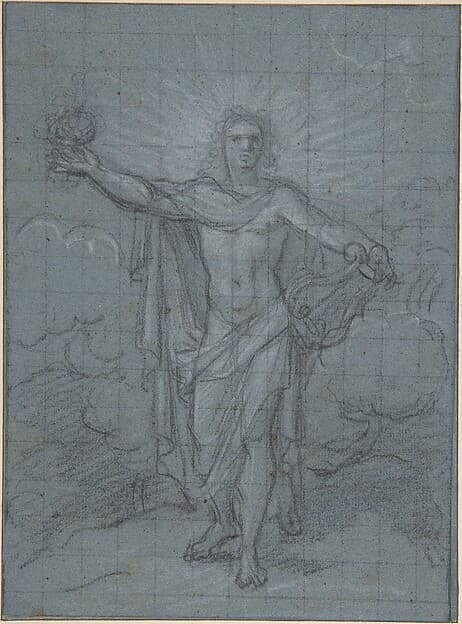 Standing Figure of Apollo — Antoine Coypel