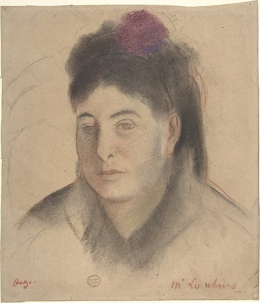 Madame Loubens — Edgar Degas