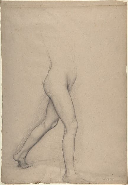 Study of a Girl's Legs for the painting "Young Spartans" — Edgar Degas