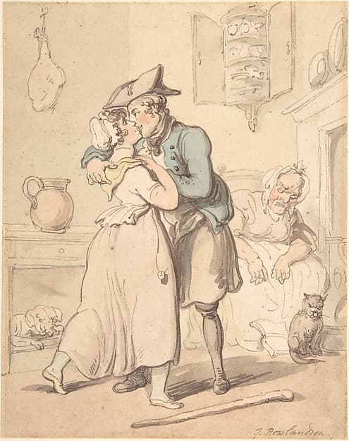 The Sailor's Return from Active Service — Thomas Rowlandson