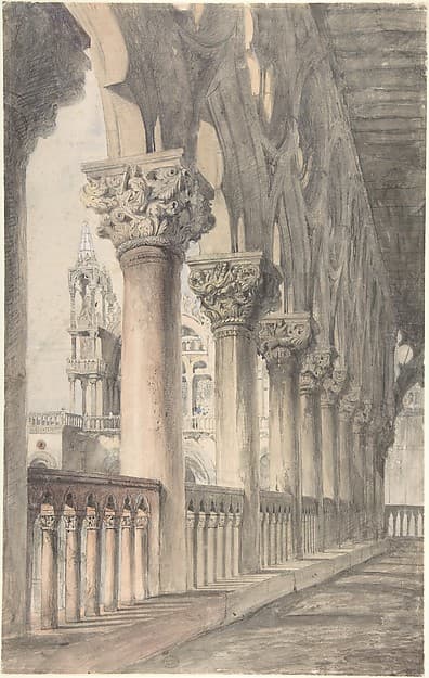Loggia of the Ducal Palace, Venice — John Ruskin