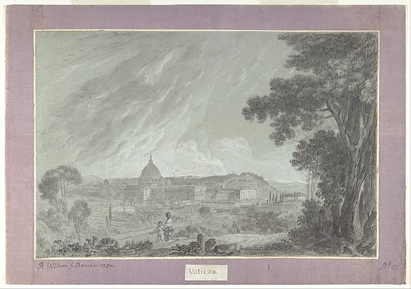View of St. Peter's and the Vatican from the Janiculum — Richard Wilson