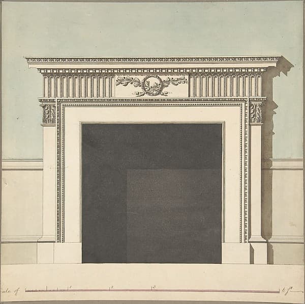 Design for a Chimneypiece — John Yenn