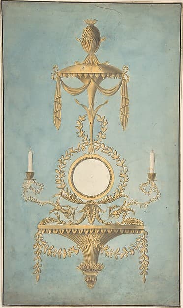 Design for a Sconce with a Mirror — John Yenn