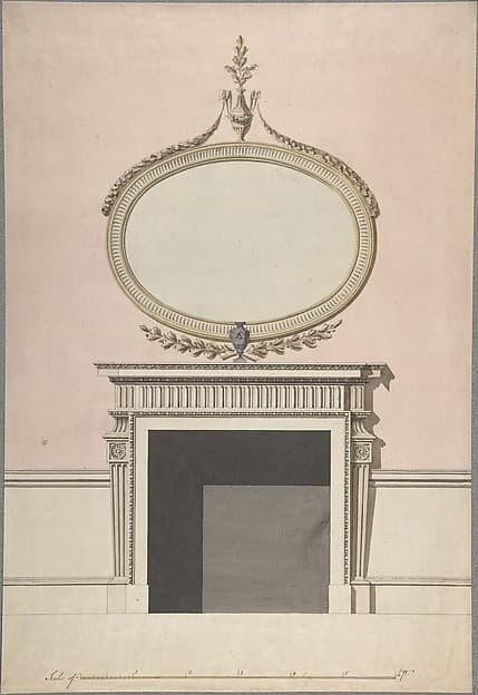 Design for a Chimneypiece — John Yenn