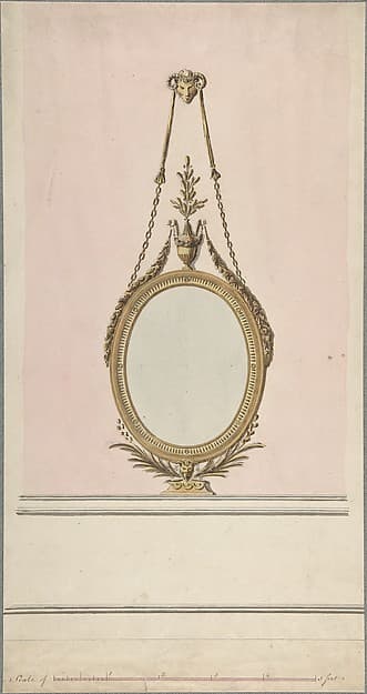 Design for an Oval Mirror — John Yenn