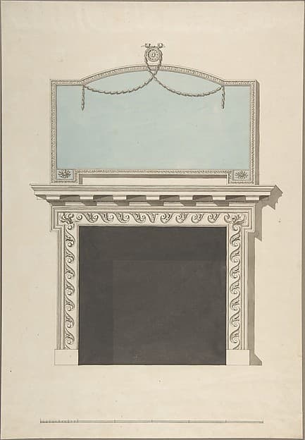 Design for a Chimneypiece — John Yenn