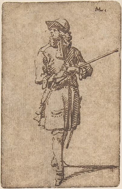 A sportsman with a gun — Marcellus Laroon the Elder
