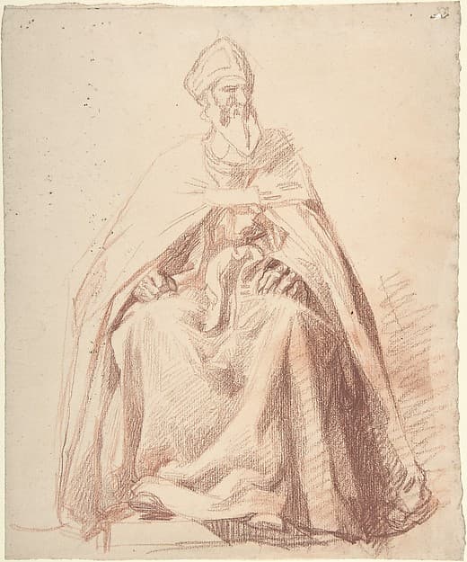Seated Prelate — Alexandre Laemlein