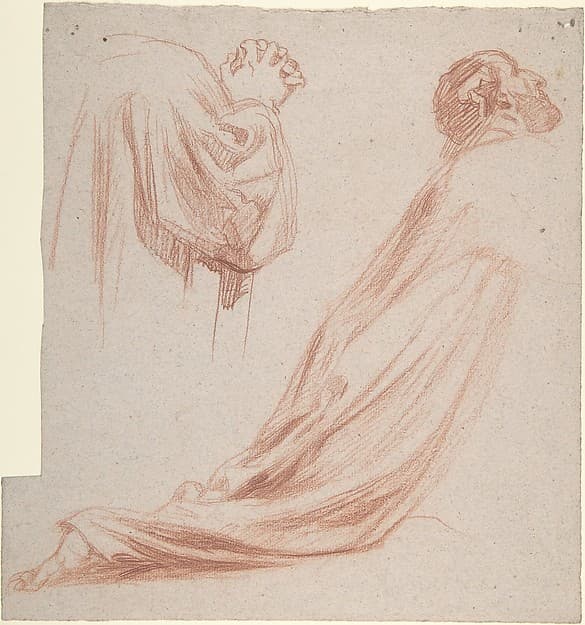 Two Kneeling Figures — Alexandre Laemlein