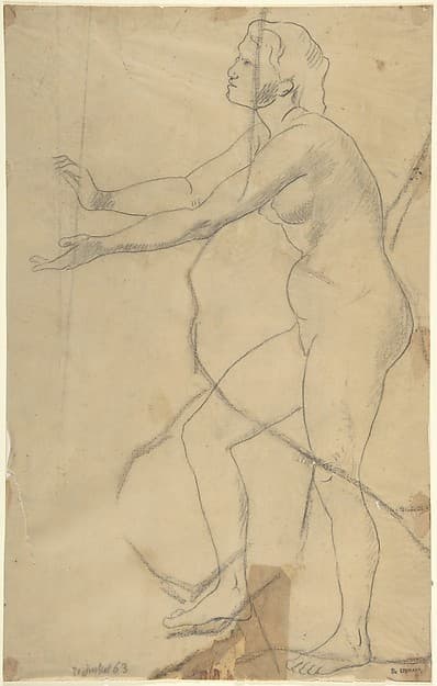 The Figure of Sarah, Bride of Tobias — Henri Lehmann