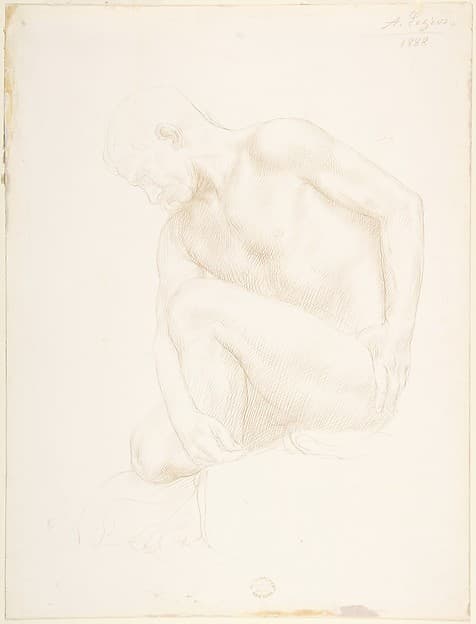 Study of a Figure — Alphonse Legros