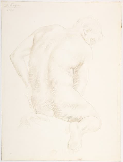 Study of a Figure — Alphonse Legros