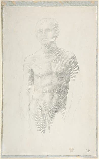 Study of a Figure — Alphonse Legros