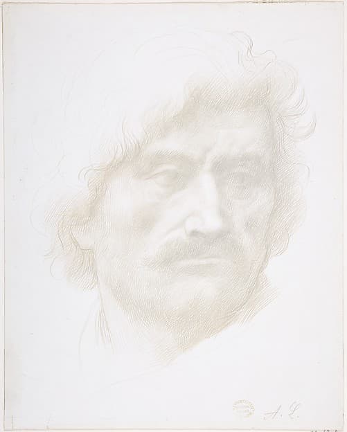 Head of a Man — Alphonse Legros