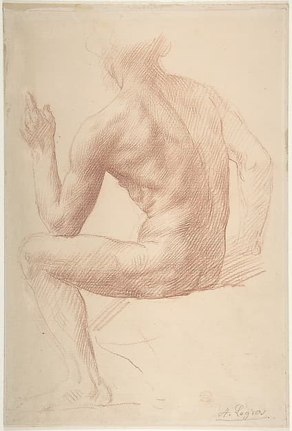 Study of a Figure — Alphonse Legros