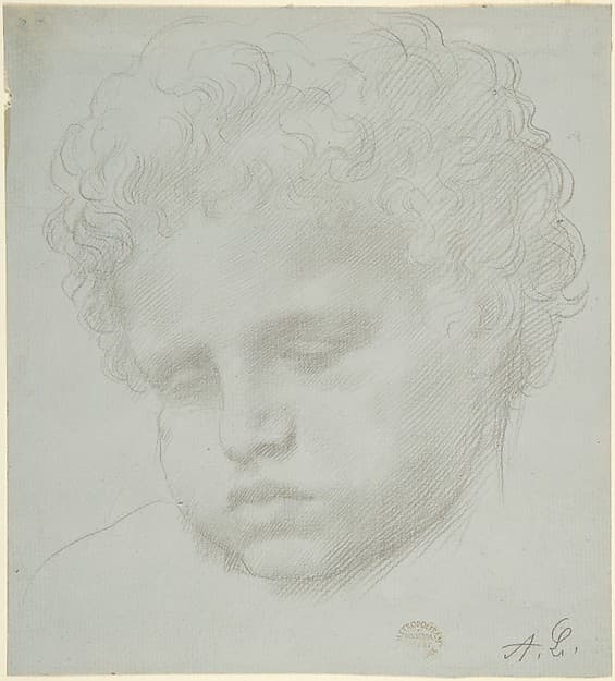 Study of a Head — Alphonse Legros