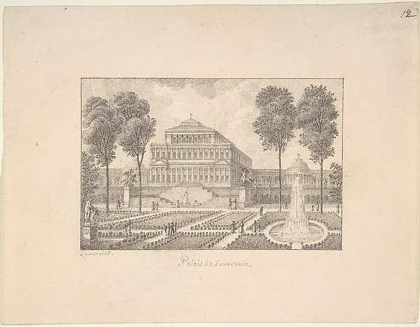 A Ruler's Palace — Joseph Lemercier