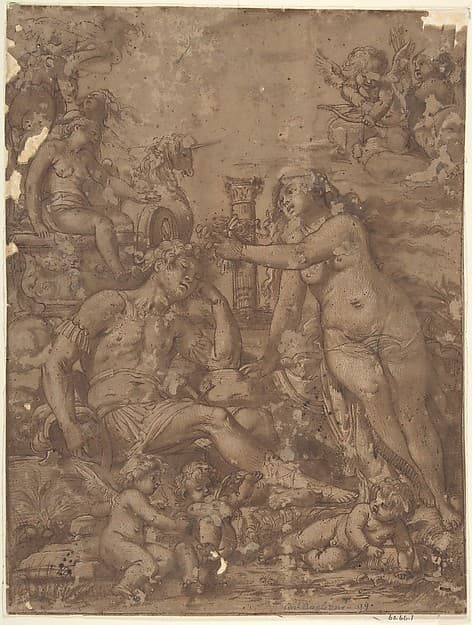 Rinaldo and Armida — Giovanni Baglione