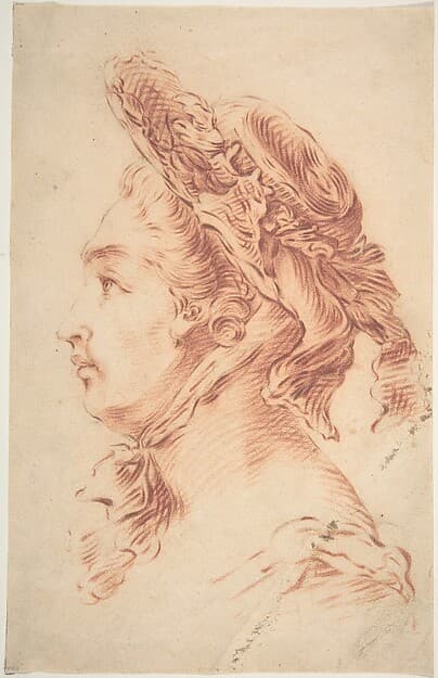 Head of a Woman — Francesco Bartolozzi