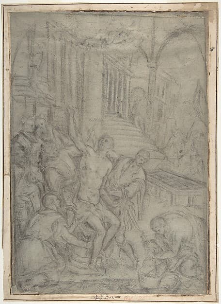 The Martyrdom of Saint Lawrence — Leandro Bassano