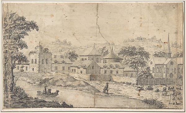 A Town by a Rivers Edge — Nicolas Perelle
