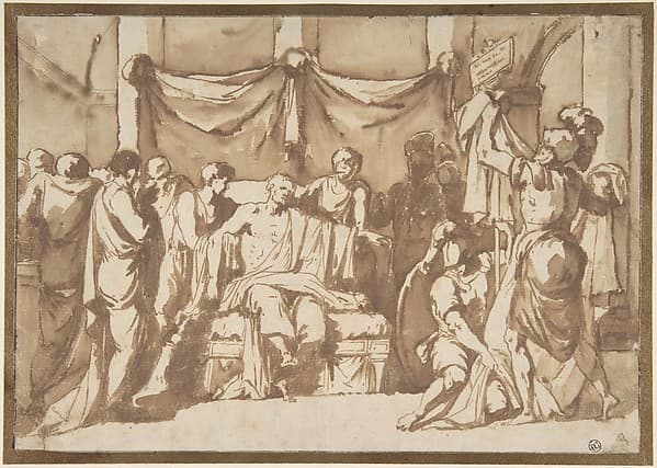 The Death of Seneca — Pierre Peyron