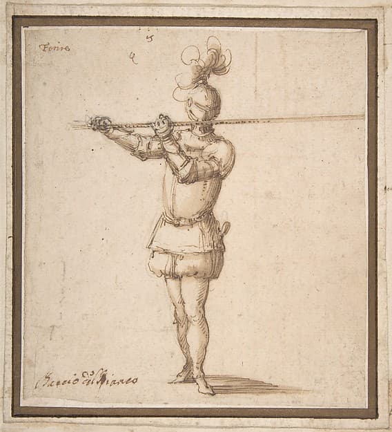 Knight with Lance — Baccio del Bianco