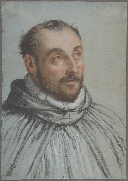 Bust-Length Portrait of an Ecclesiastic — Carletto Caliari