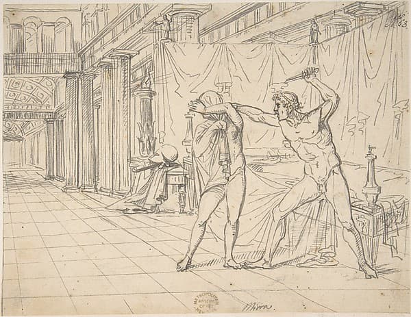Tarquin and Lucrezia — Vincenzo Camuccini