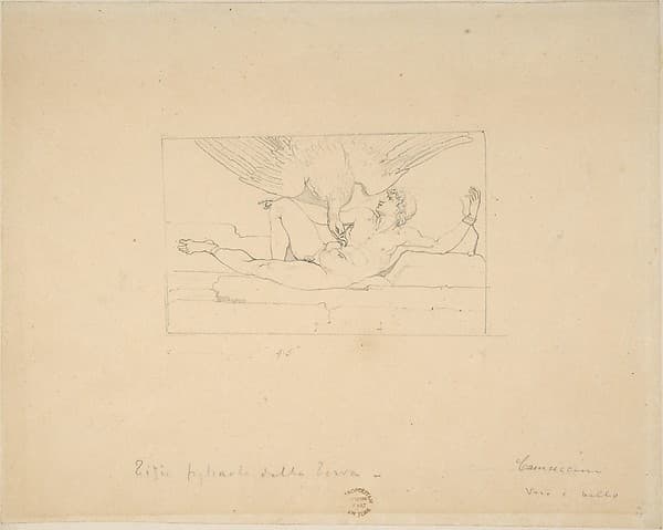 Prometheus (or Tityus) — Vincenzo Camuccini