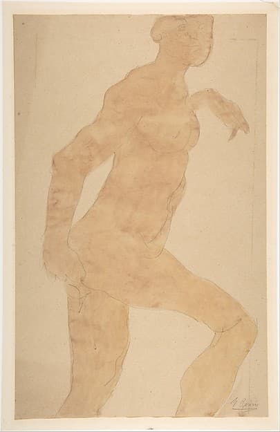 Standing Female Nude — Auguste Rodin