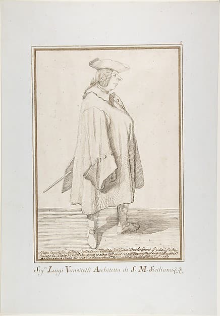 Luigi Vanvitelli — Pier Leone Ghezzi