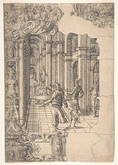 Three Scenes from the Life of the Prophet Daniel — Jost Amman