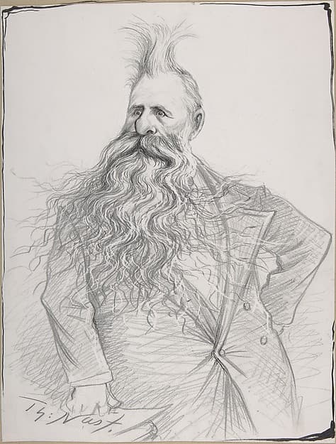 Senator Dolph of Oregon (Joseph Norman Dolph) — Thomas Nast