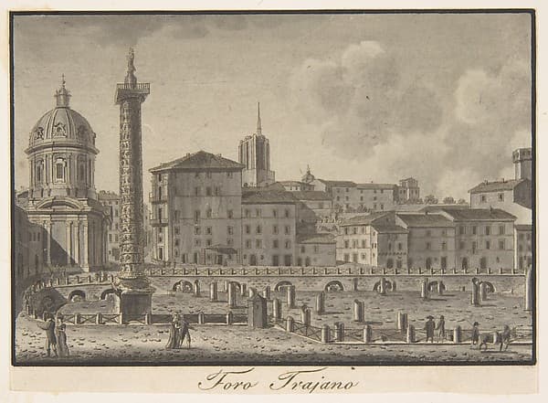 The Forum of Trajan, Rome — Giovanni Battista Cipriani
