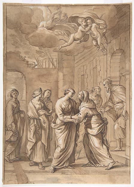 The Visitation — Nicolas Mignard