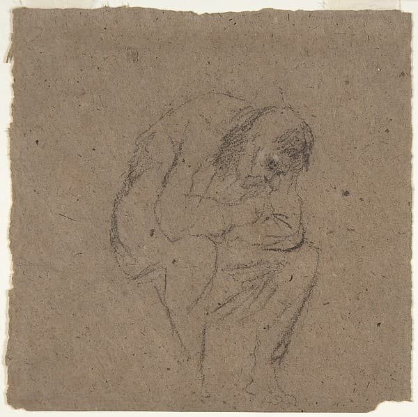 Study for Ugolino — Jean-Baptiste Carpeaux