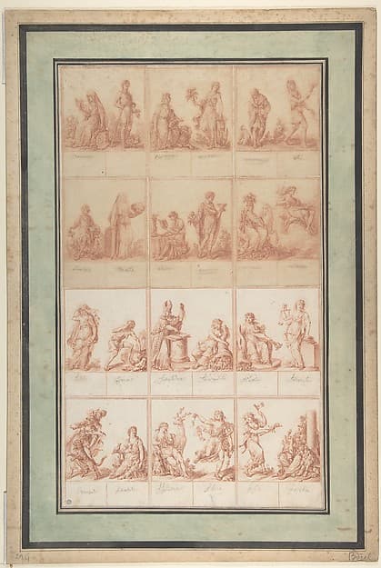 Illustrations for an Allegorical Pattern Book — Antoine Borel