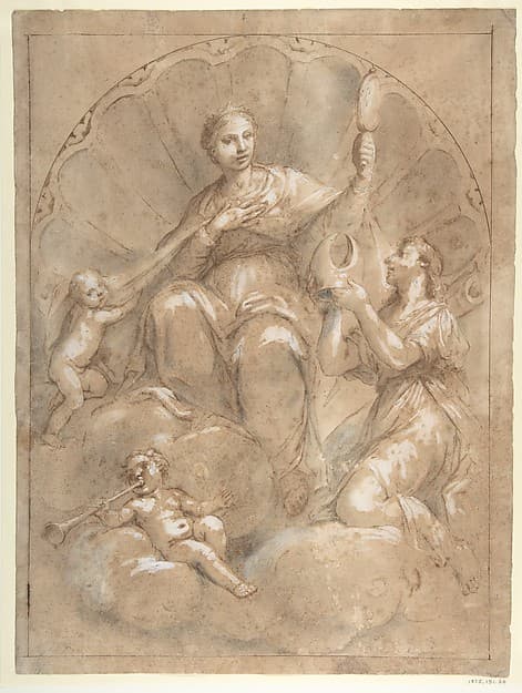 Allegorical Figure of Faith — Marcantonio Franceschini