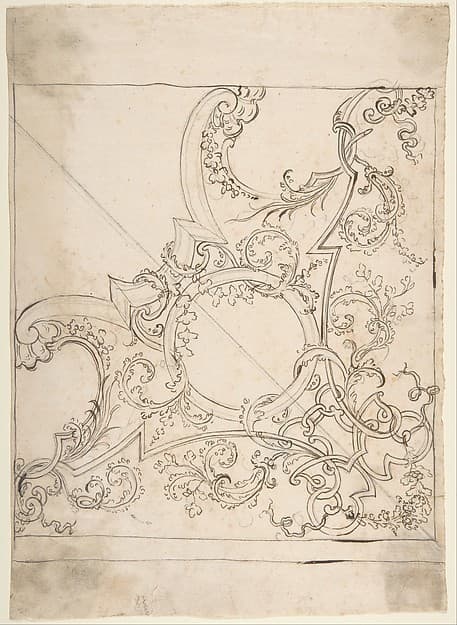 Design for a Ceiling Decoration — Donato Giuseppe Frisoni