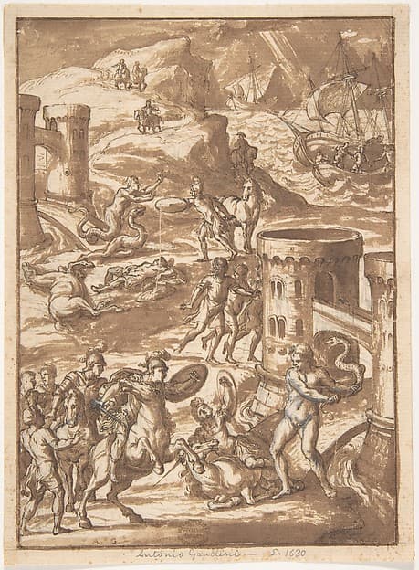 Mythological Scene — Antonio Gandini