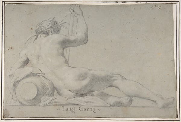 Reclining River God — Luigi Garzi