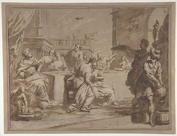 The Feast of Belshazzar — Antonio Gionima