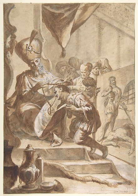 The Painter Rewarded — Luca Giordano