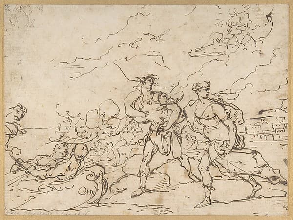 The Abduction of Helen — Luca Giordano