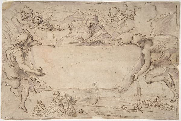 Study for Ex-voto Picture — Ludovico Lana