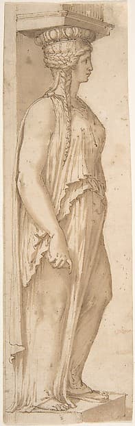 Caryatid Facing Right — Pirro Ligorio